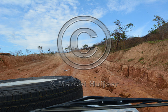 The road between São Roque de Minas and Parque Nacional da Serra da Canastra, Minas Gerais, Brazil