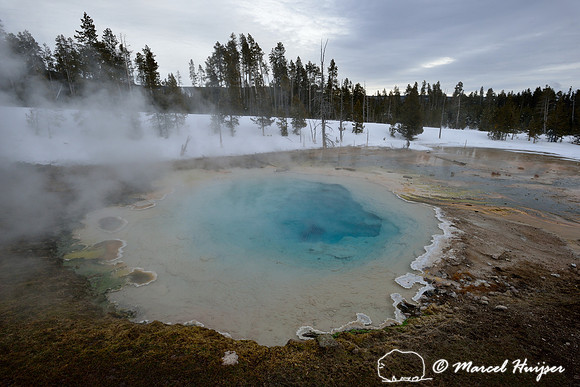 Silex Spring, Fountain Pot Trail, Yellowstone National Park, Wyoming, USA