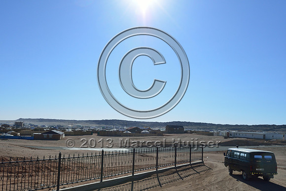 Town of Hanbogd, Ömnögovi, Mongolia