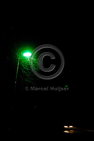 Push button for green street lights, N302, Leuvenumseweg, Sonnevanck, east of Harderwijk, The Netherlands