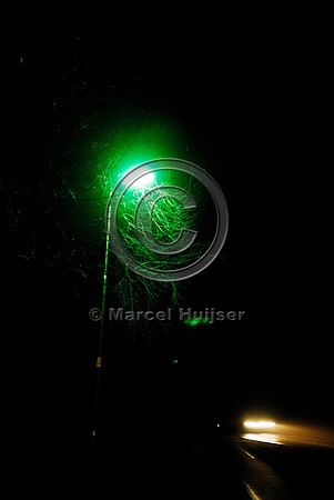 Push button for green street lights, N302, Leuvenumseweg, Sonnevanck, east of Harderwijk, The Netherlands
