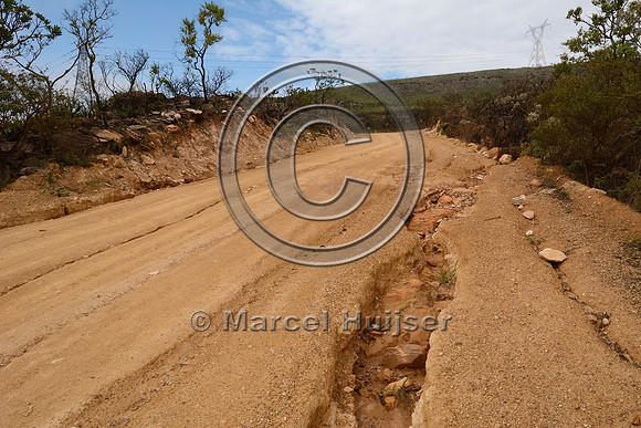 The road between São Roque de Minas and Parque Nacional da Serra da Canastra, Minas Gerais, Brazil