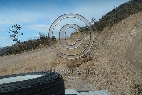 The road between São Roque de Minas and Parque Nacional da Serra da Canastra, Minas Gerais, Brazil