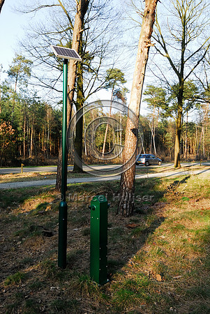 Animal detection system detector, LED, solar, The Netherlands