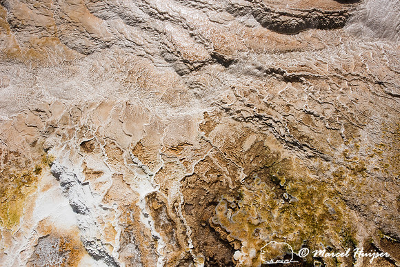 Mammoth Hot Springs, Yellowstone National Park, Wyoming, USA