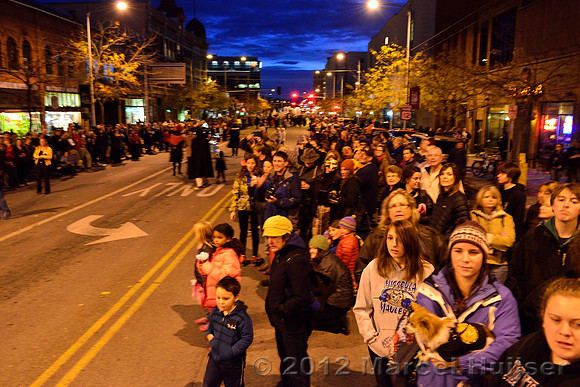 Day of the dead parade 2012, Missoula, Montana, USA