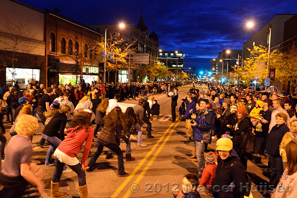Day of the dead parade 2012, Missoula, Montana, USA