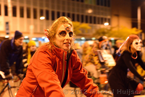 Day of the dead parade 2012, Missoula, Montana, USA