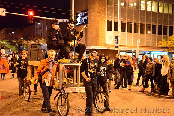 Day of the dead parade 2012, Missoula, Montana, USA