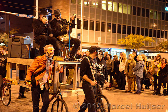 Day of the dead parade 2012, Missoula, Montana, USA