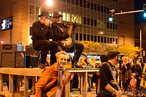 Day of the dead parade 2012, Missoula, Montana, USA