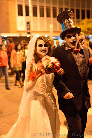 Day of the dead parade 2012, Missoula, Montana, USA