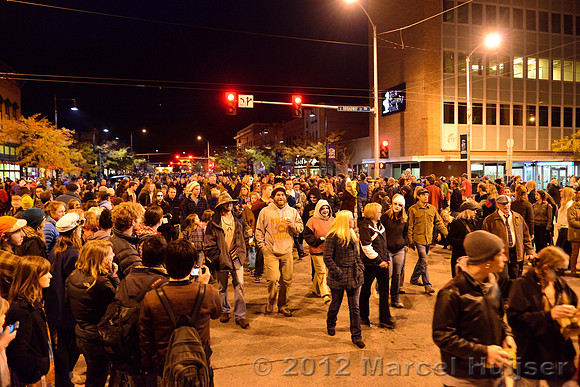 Day of the dead parade 2012, Missoula, Montana, USA