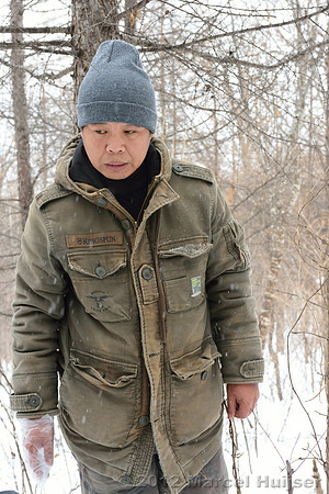 Third site where an Amur tiger (Panthera tigris altaica) ate a dog of a farmer, Jilin Province, China