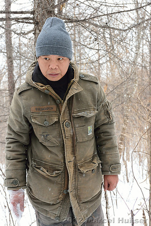 Third site where an Amur tiger (Panthera tigris altaica) ate a dog of a farmer, Jilin Province, China