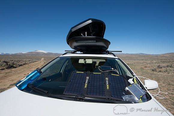 No problem keeping my phone charged with solar panels and a batt