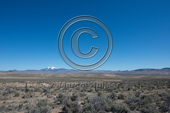 Fence markers to  reduce sage grouse strikes, Montana, USA