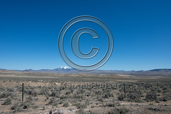 Fence markers to  reduce sage grouse strikes, Montana, USA