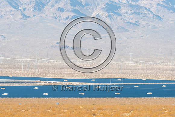 Solar energy facility, south of Boulder City, Nevada