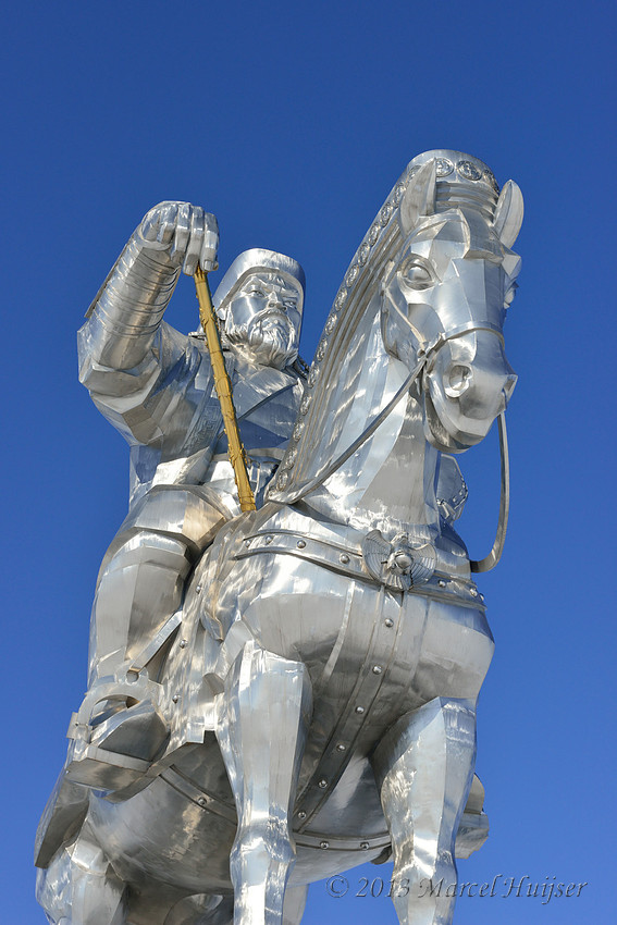 Travel: Genghis Khan statue, east of Ulaanbaatar, Mongolia