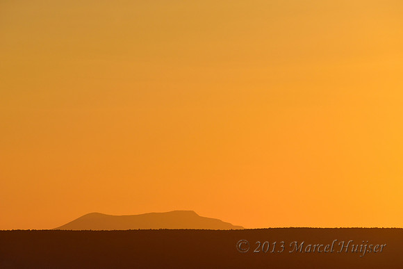 Ridges after sunset, Yavapai Point, South Rim, Grand Canyon National Park, Arizona, USA