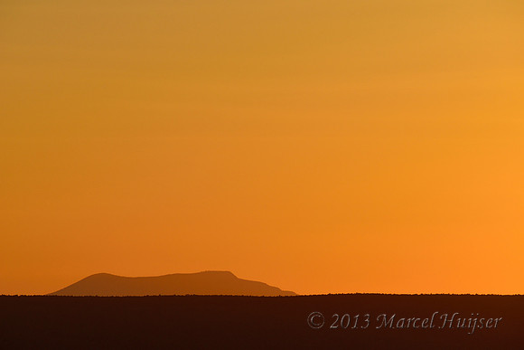 Ridges after sunset, Yavapai Point, South Rim, Grand Canyon National Park, Arizona, USA