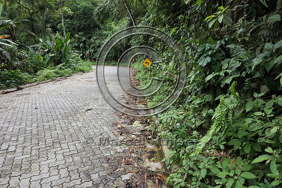 Low design speed of road, Brazil