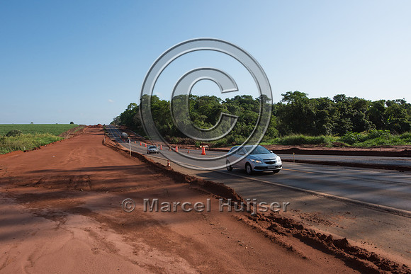 Highway duplication (2 lane to 4 lane) (BR-364, SP-326), near Ja