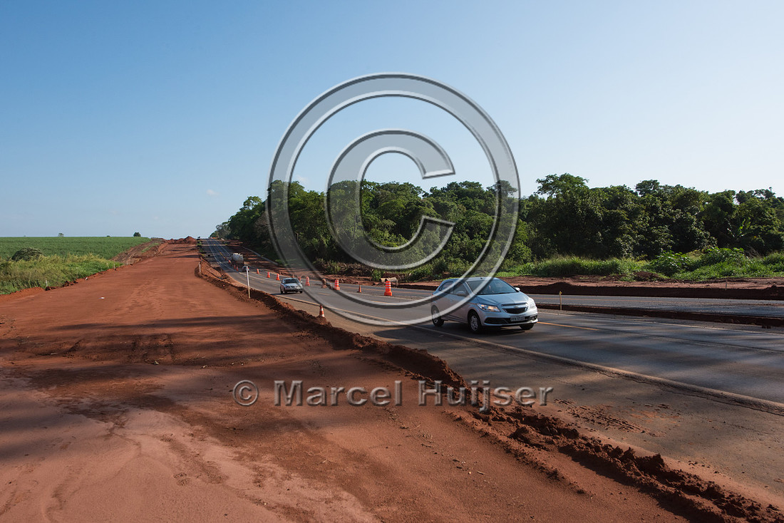 Highway duplication (2 lane to 4 lane) (BR-364, SP-326), near Ja
