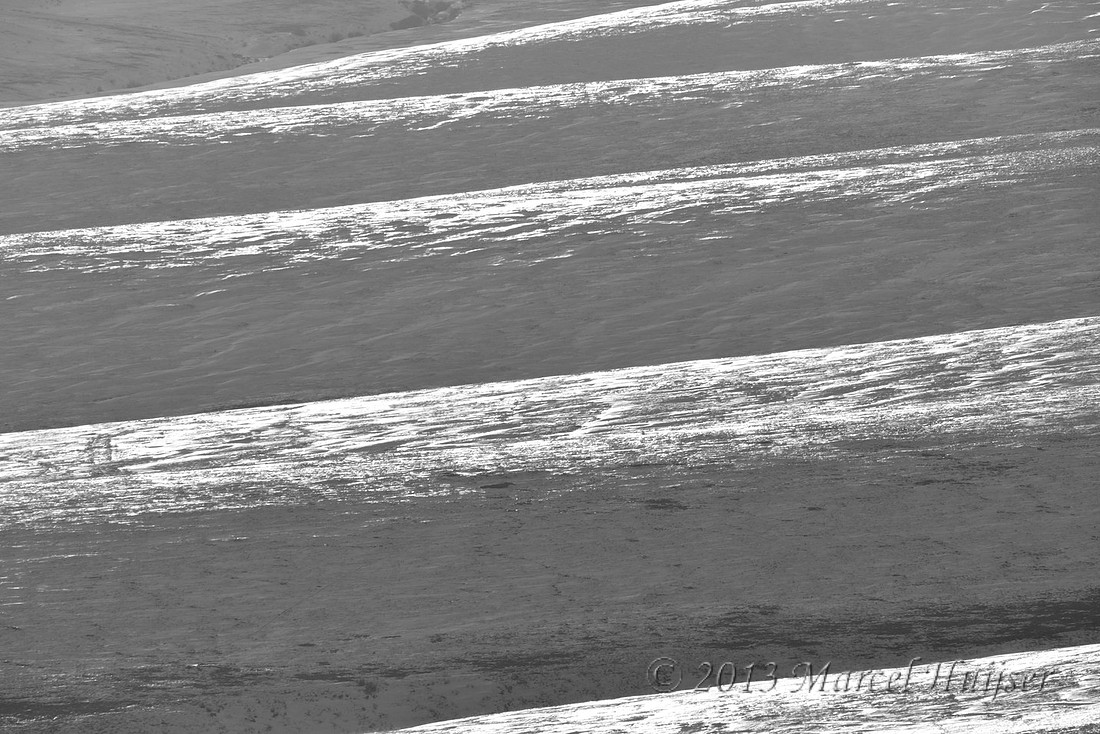 Abstracts: Snow covered ridges, Hustai Nuruu National Park, Töv, Mongolia
