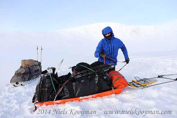 Marcel Huijser in Dovrefjell National Park, Norway