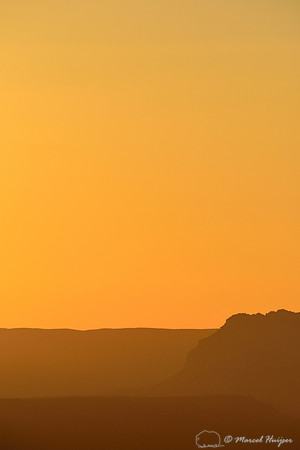 LIMITED EDITION Ridges after sunset, Yavapai Point, South Rim, Grand Canyon National Park, Arizona, USA