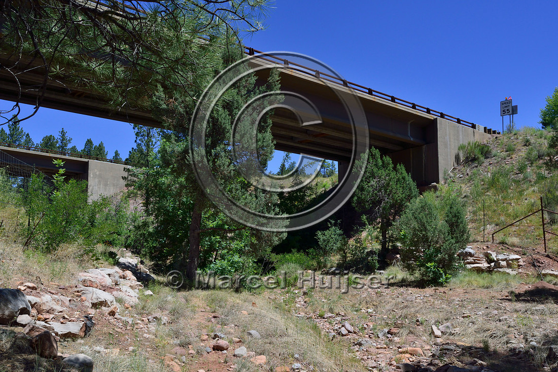 Wildlife underpass, S.R. 260, Arizona, USA.