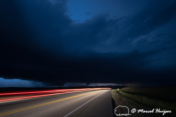 Thunderstorm along US Hwy 83, Valentine National Wildlife Refuge