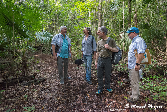 George Gann, Jorge Carlos Trejo Torres, Jim Hallett and Al Unwin