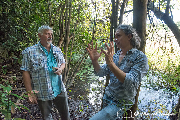 Jorge Carlos Trejo Torres and George Gann, Quintana Roo, Mexico