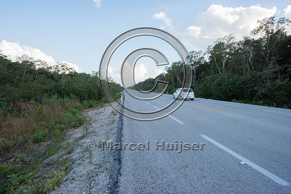 Nuevo Xcan-Playa Del Carmen highway, Quintana Roon, Mexico