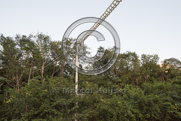 Canopy crossing for arboreal mammals, Nuevo Xcan-Playa Del Carme