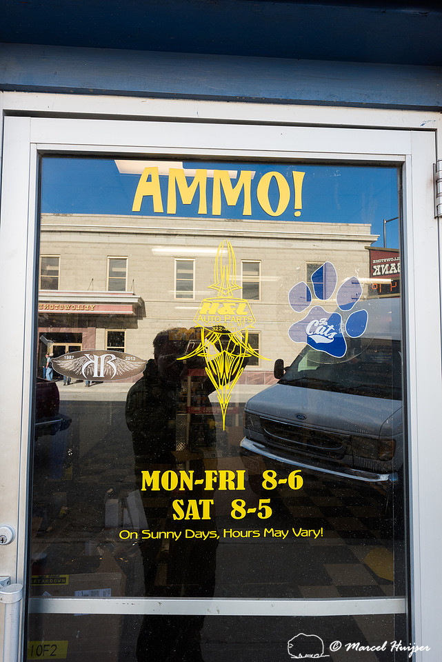 Car parts store with an emphasis on ammunition and a tendency to