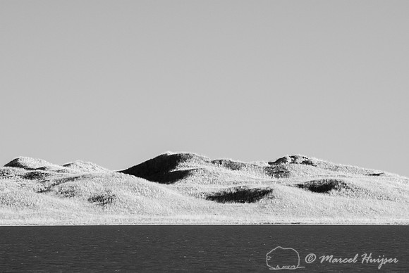 Sandhills in infrared, Nebraska, USA