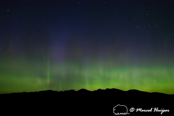 Aurora Borealis (northern lights), Montana, USA