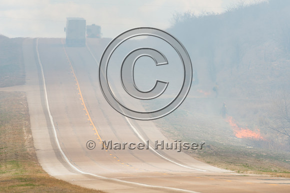 Prescribed grassland and wetland fire, Valentine National Wildli
