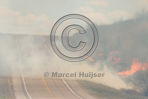 Prescribed grassland and wetland fire, Valentine National Wildli