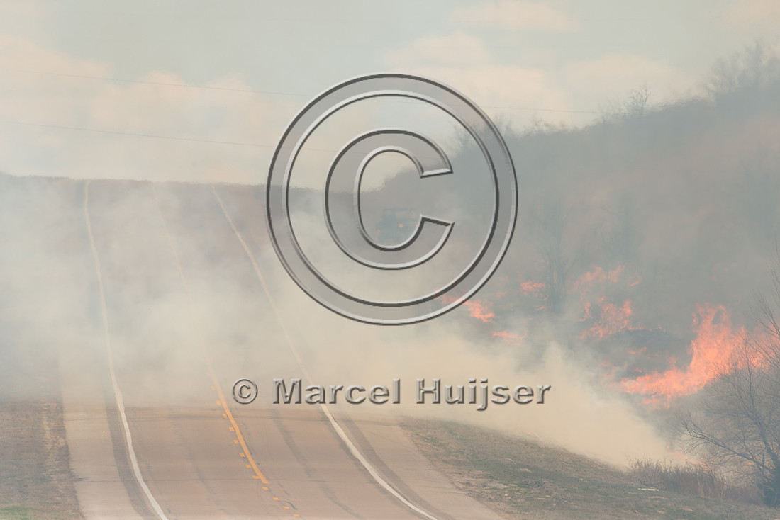 Prescribed grassland and wetland fire, Valentine National Wildli
