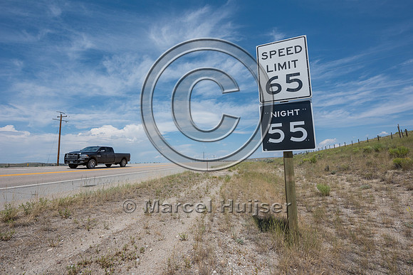 Reduced posted speed limit at night in high collision areas with