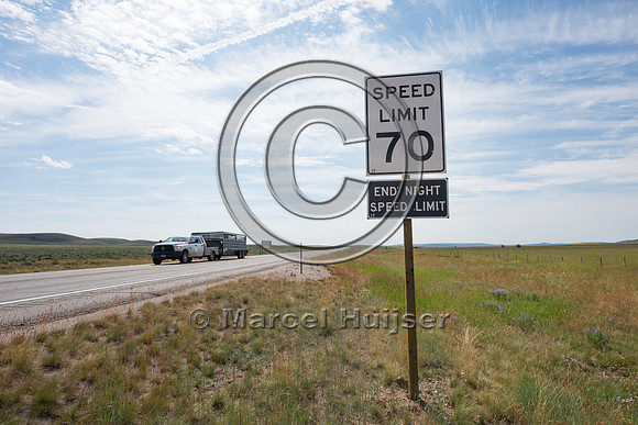 End zone with reduced posted speed limit at night in high collis