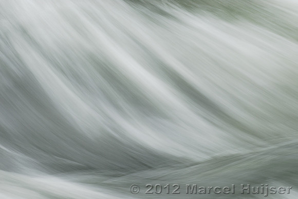 Abstract of waves in the Lochsa River during spring runoff, Idaho, USA