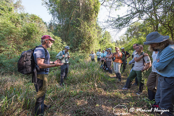 Marcel Huijser and Fernando Bechara address the participants of