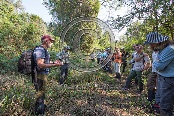 Marcel Huijser and Fernando Bechara address the participants of