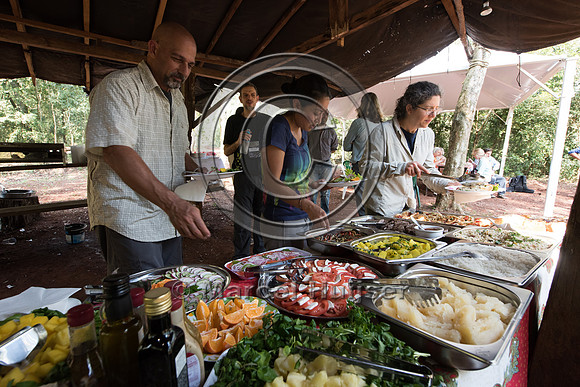 Lunch at a fazenda near Serranópolis do Iguaçu, Paraná, Brazi